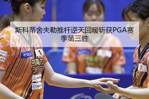 斯科蒂舍夫勒推杆逆天回暖斩获PGA赛季第三胜
